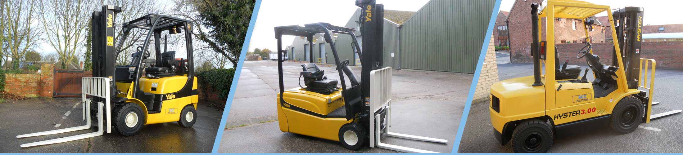 JCB Fork Lift Trucks Hire Rental Sales Service in Nottinghamshire